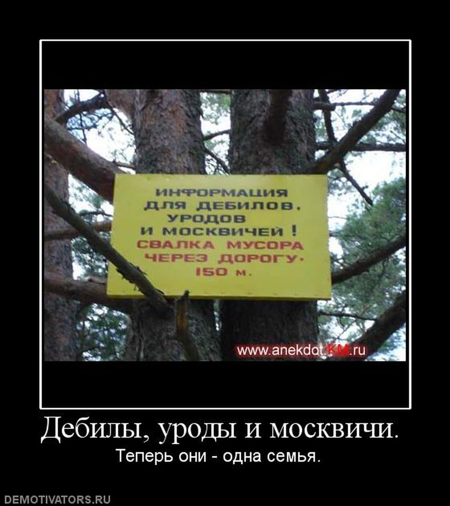 Дебил дебилов урод уродов. Москвичи уроды. Провинция демотиватор. Много дебилов. Москвичи дебилы.